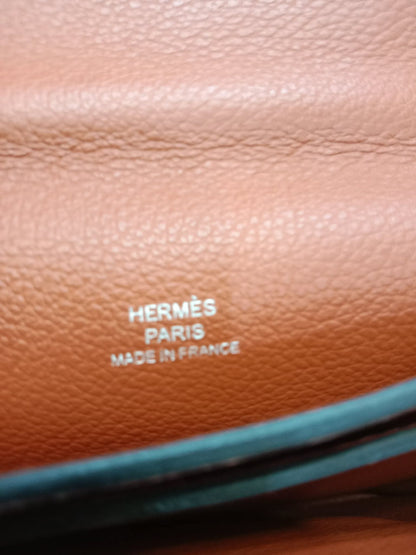 Hermes H Passant Clutch Bicolor Stamp Z 2021