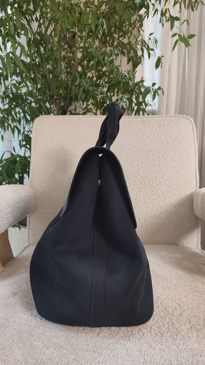 Hermes Valparaiso MM Black Bag