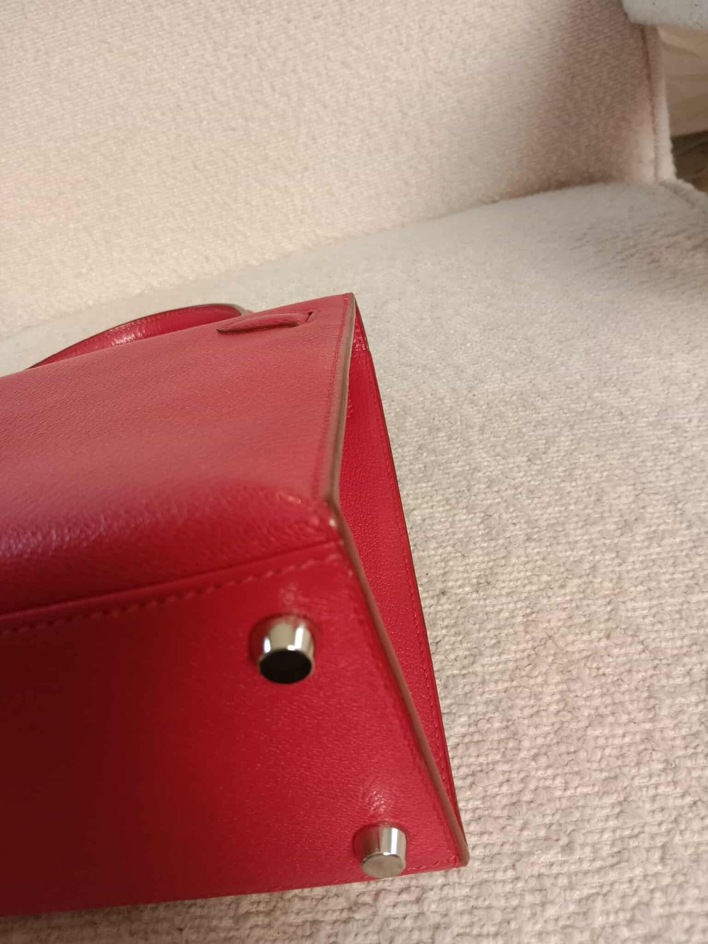 Hermes Kelly 25 Chevre de Coromandel Stamp F Square 2002