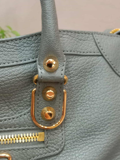 Balenciaga City Bag Gris Acier