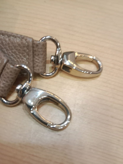 Chanel Cerf Executive Tote in Neutral Taupe Color CC Turnlock Closure Series 17