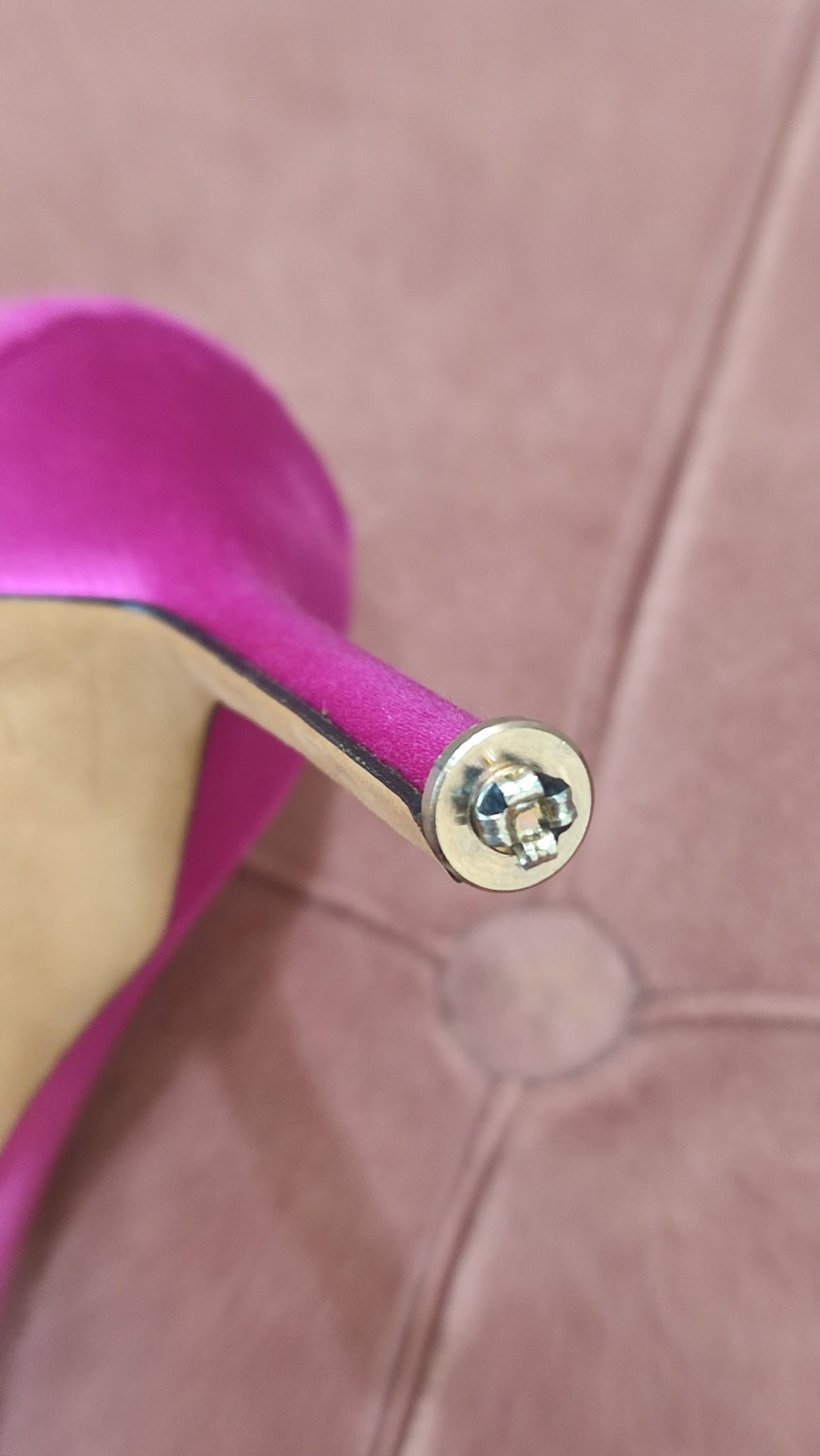 Manolo Blahnik Satin Heels Size 38