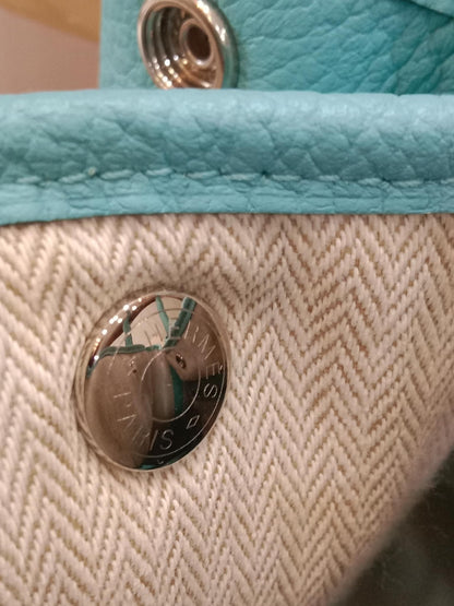 Hermes GPT 36 Bleu Atoll Clemence Stamp T 2015