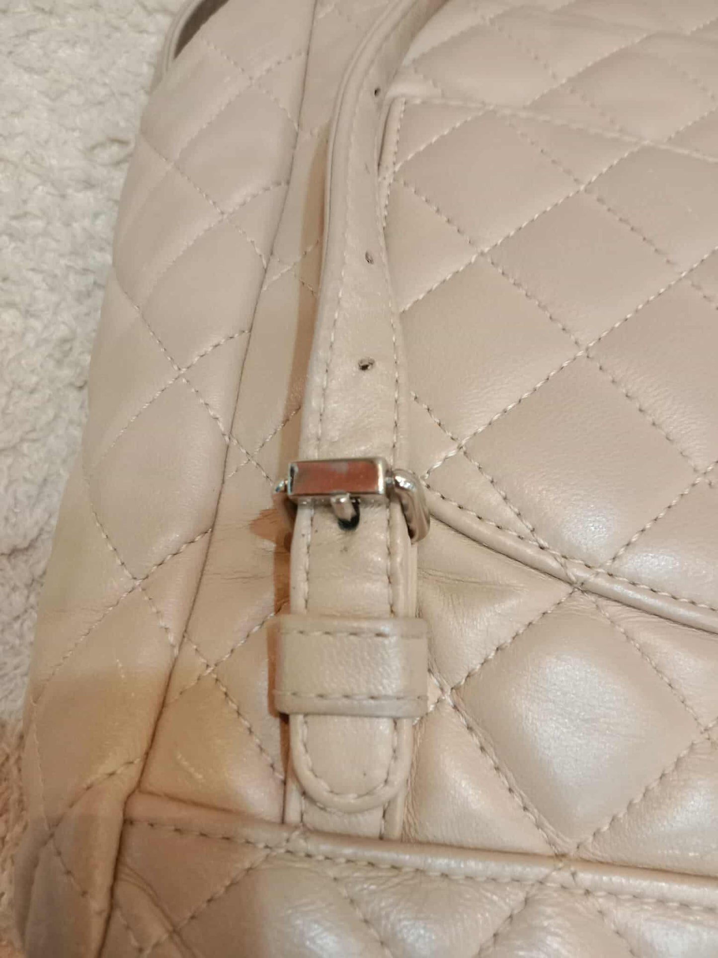 Chanel Urban Spirit Backpack Beige Series 22