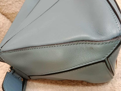 Loewe Puzzle Bag Small Blue