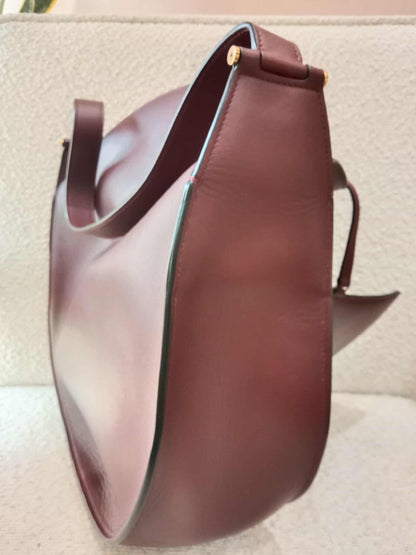 Celine Pameloto Hobo Bag Burgundy