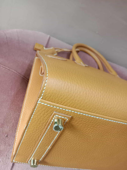 Hermes Birkin 30 Sellier Vache Naturelle Sable Grainee Stamp K 2025