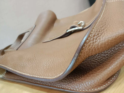 Hermes Halzan 31 Clemence Gold Stamp R 2014