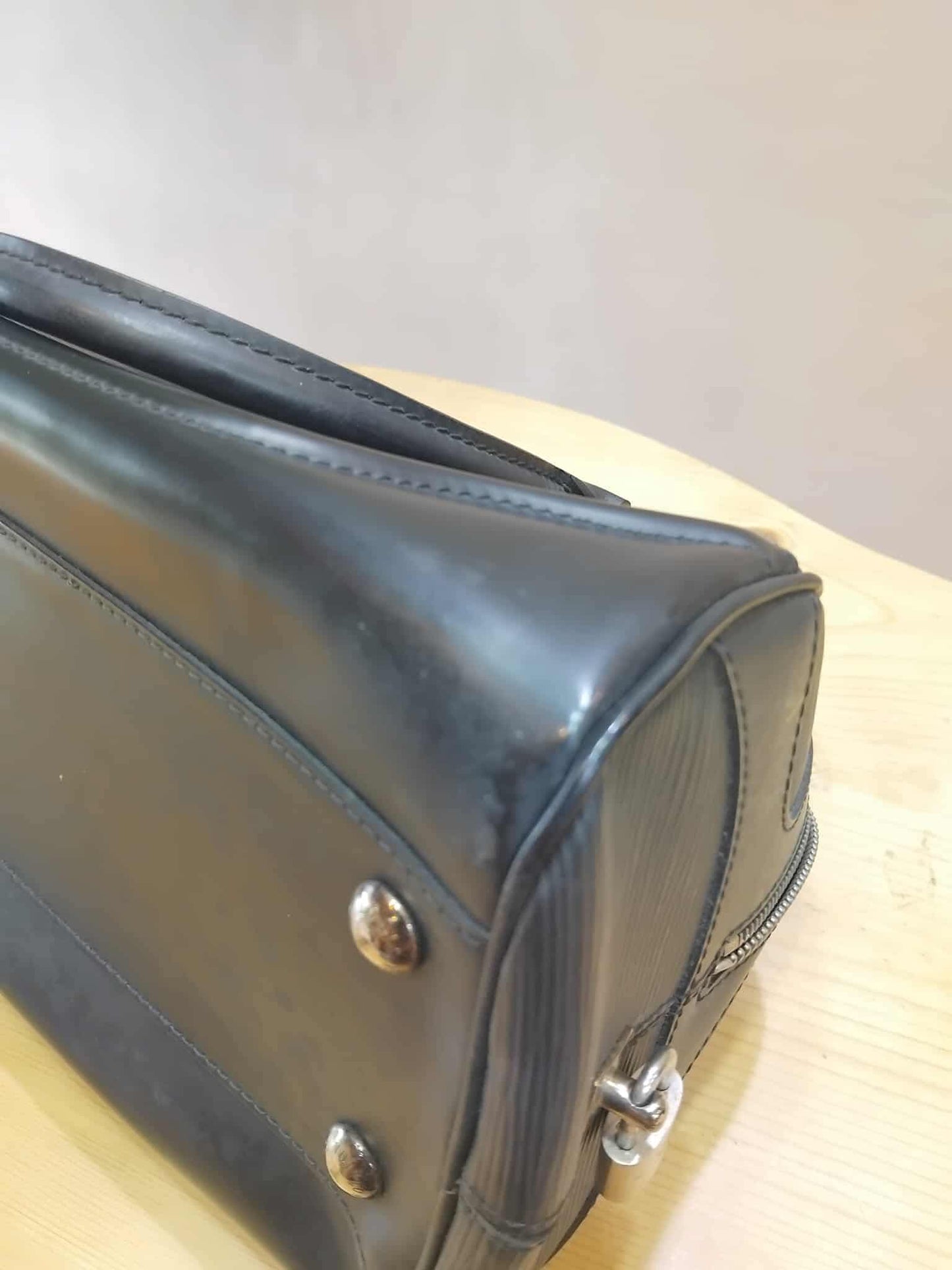 Louis Vuitton Bowling Montaige Epi Black PM
