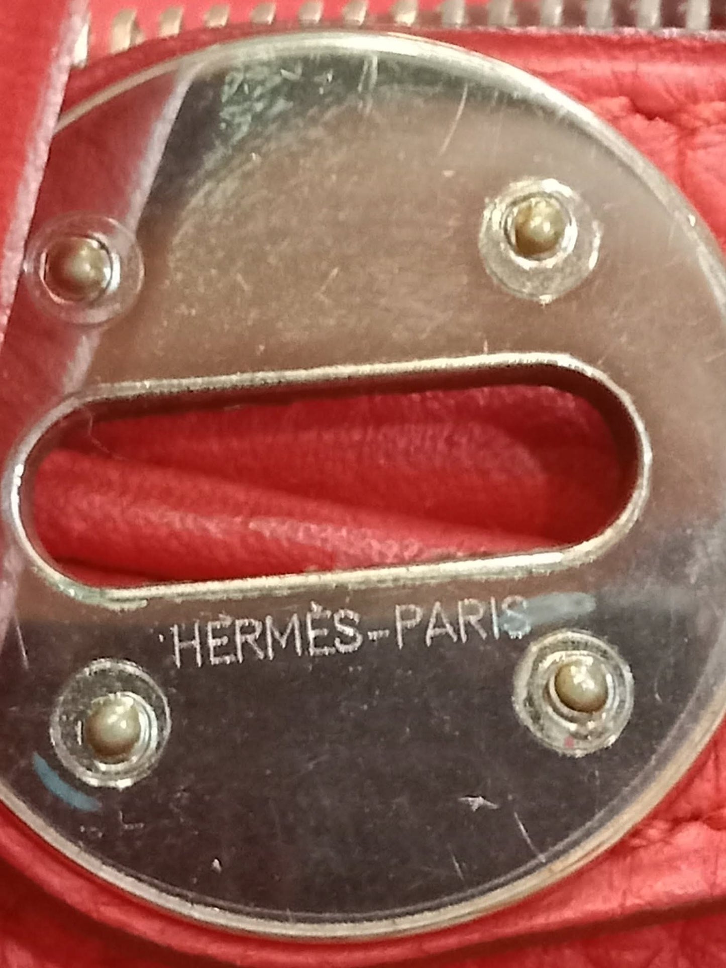 Hermes Lindy 26 Clemence Coral Red Stamp X 2016