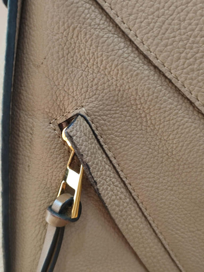 Loewe Hammock Bicolor Taupe/Brown Small Bag