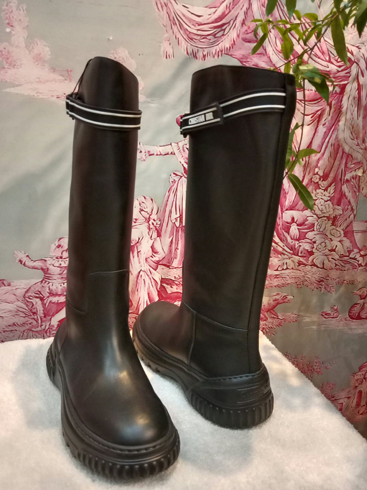 Dior Women's D-Racer Boots Black Size 37