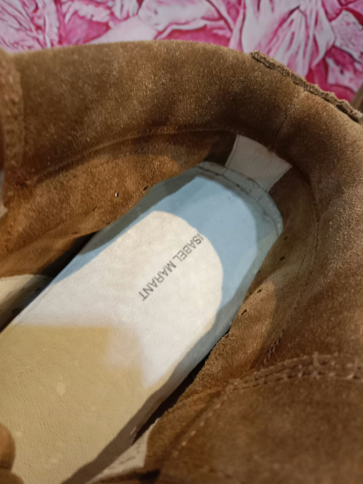 Isabel Marant Bobby Suede Sneaker Boots Brown/Caramel Size 38