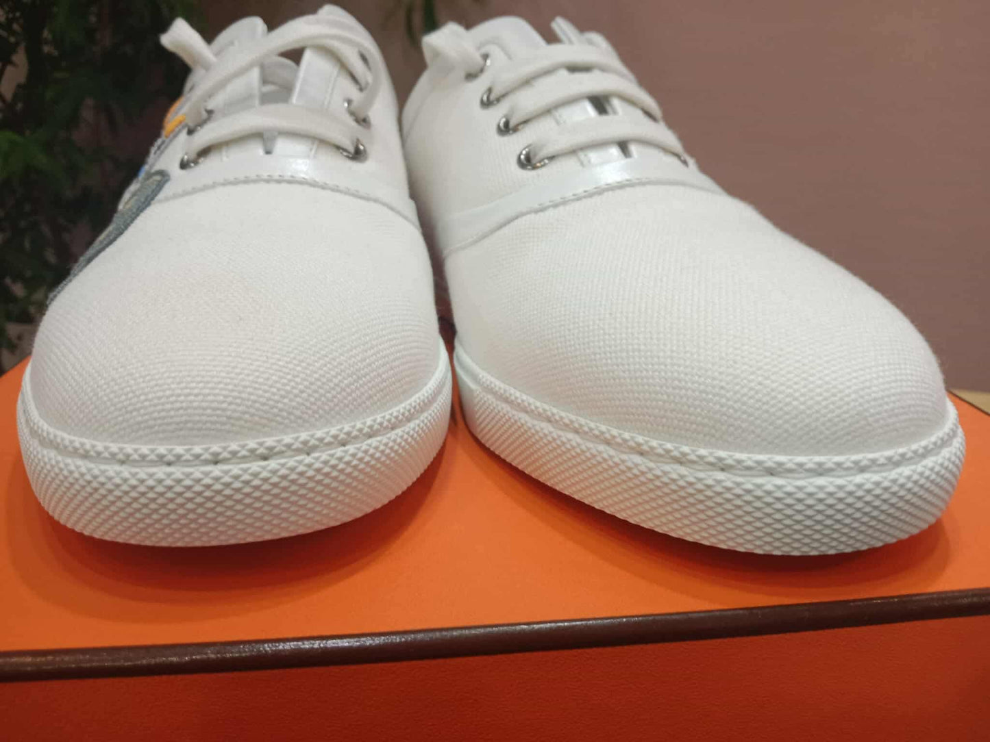 Hermes Innocent Sneakers Blanc Size 37.5