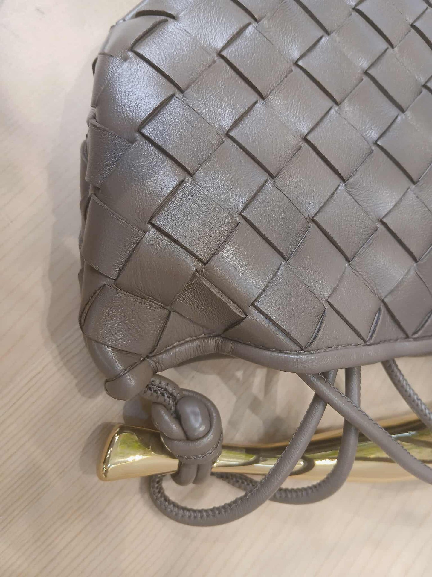 Bottega Veneta Sardine Brown Mini Bag