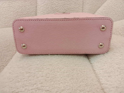Louis Vuitton Mini Capucine Ostrich Pink