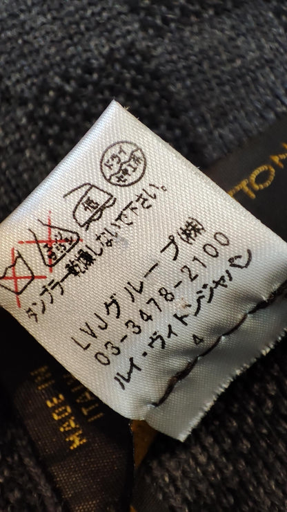 Louis Vuitton Damier Graphite Wool Scarf