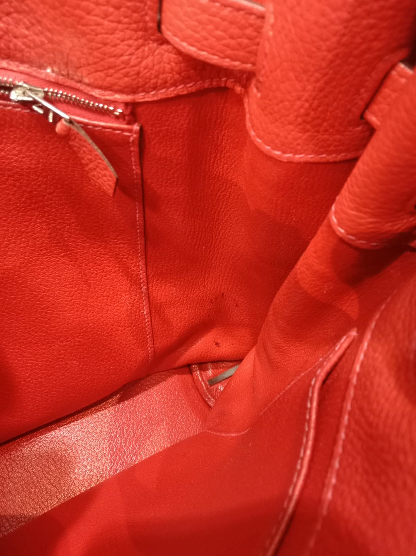 Hermes So Kelly 22 Togo Red Stamp R Square 2014
