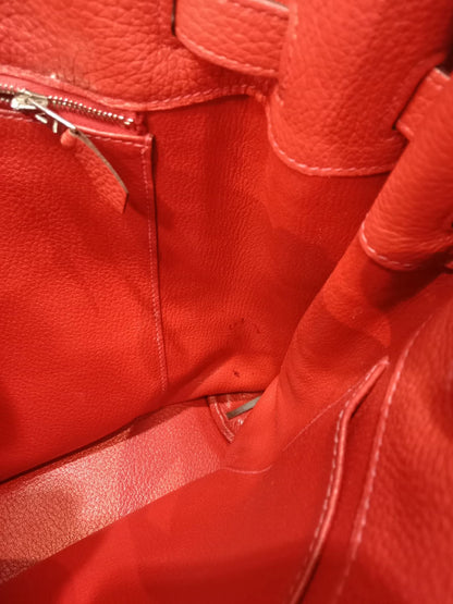Hermes So Kelly 22 Togo Red Stamp R Square 2014