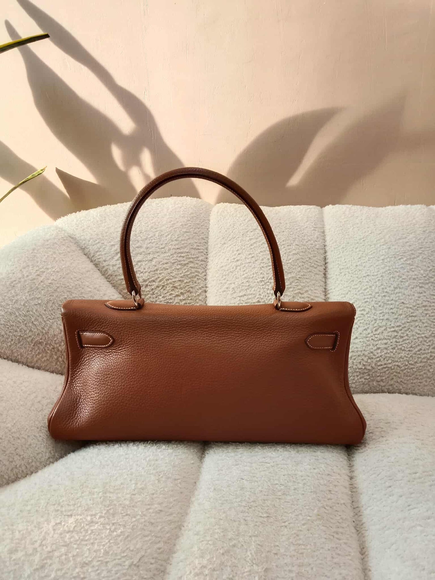 Hermes JPG 42 Gold Clemence Stamp N Square 2010