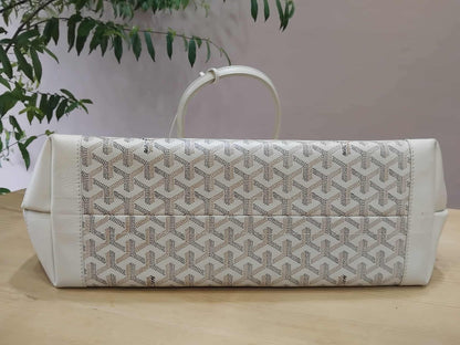 Goyard Bellechasse Biaude White PM