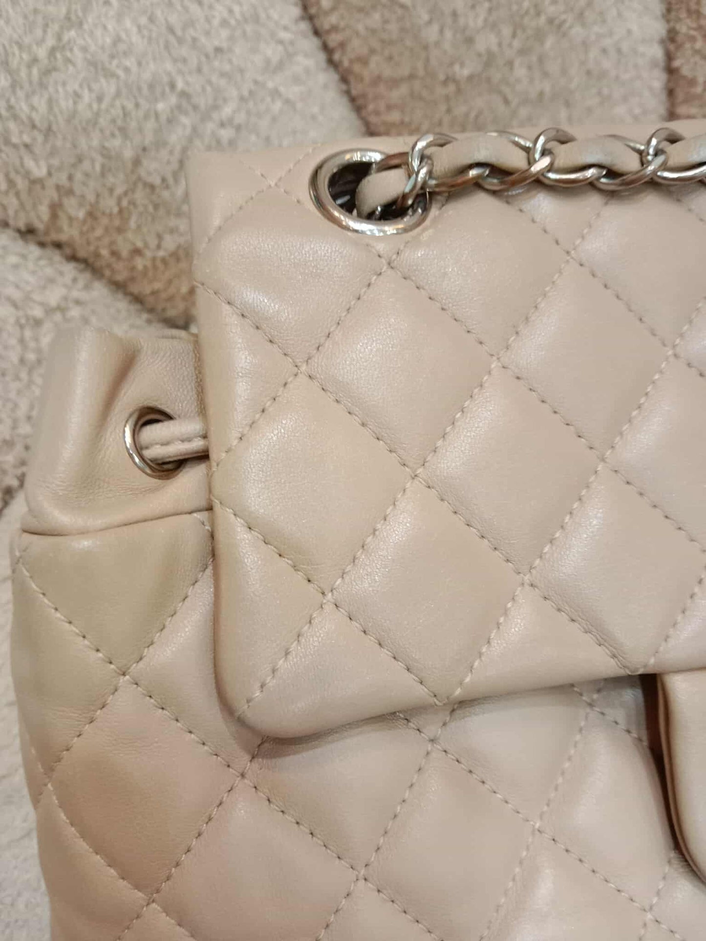 Chanel Urban Spirit Backpack Beige Series 22