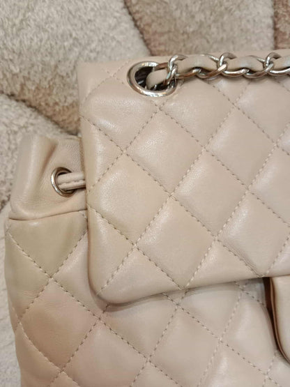 Chanel Urban Spirit Backpack Beige Series 22