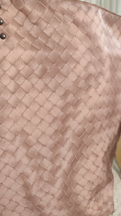 Bottega Veneta Intrecciolusion Tote Bag Pink