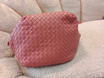 Bottega Veneta Vintage Nodini Shoulder Bag Pink