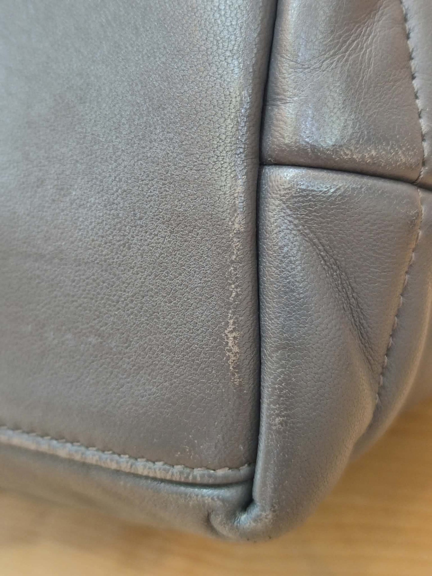 Saint Laurent Loulou Dark Gray Bag