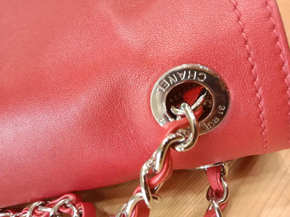 Chanel Mix Flap Messenger Bag Red Series 15
