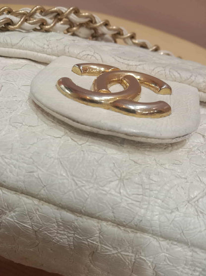 Chanel Rock in Moscow Flap Bag from the Pre-Fall Cream White Flap Bag Series 12