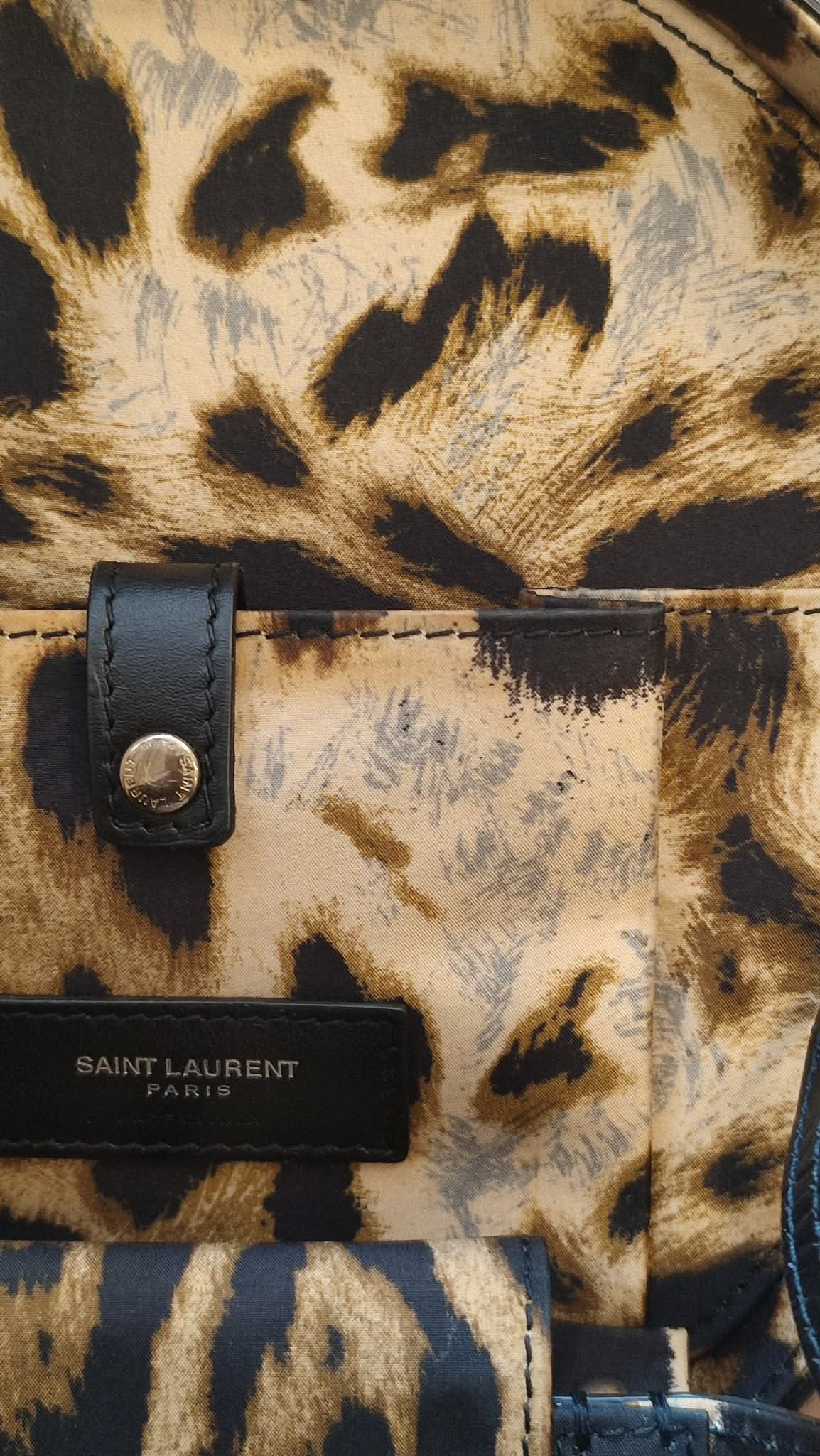 Saint Laurent Mica Boite Box Bag Black
