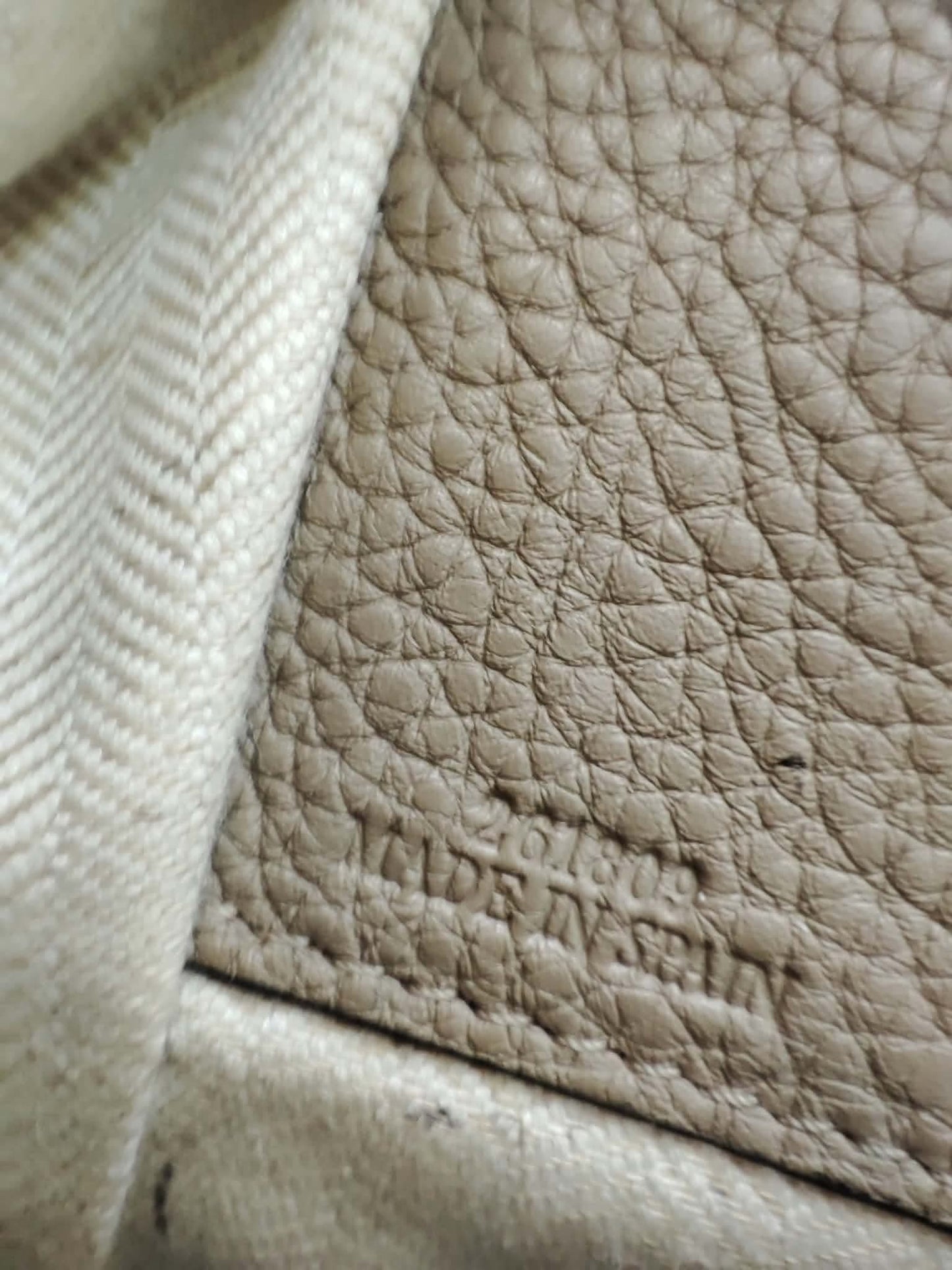 Loewe Hammock Bicolor Taupe/Brown Small Bag