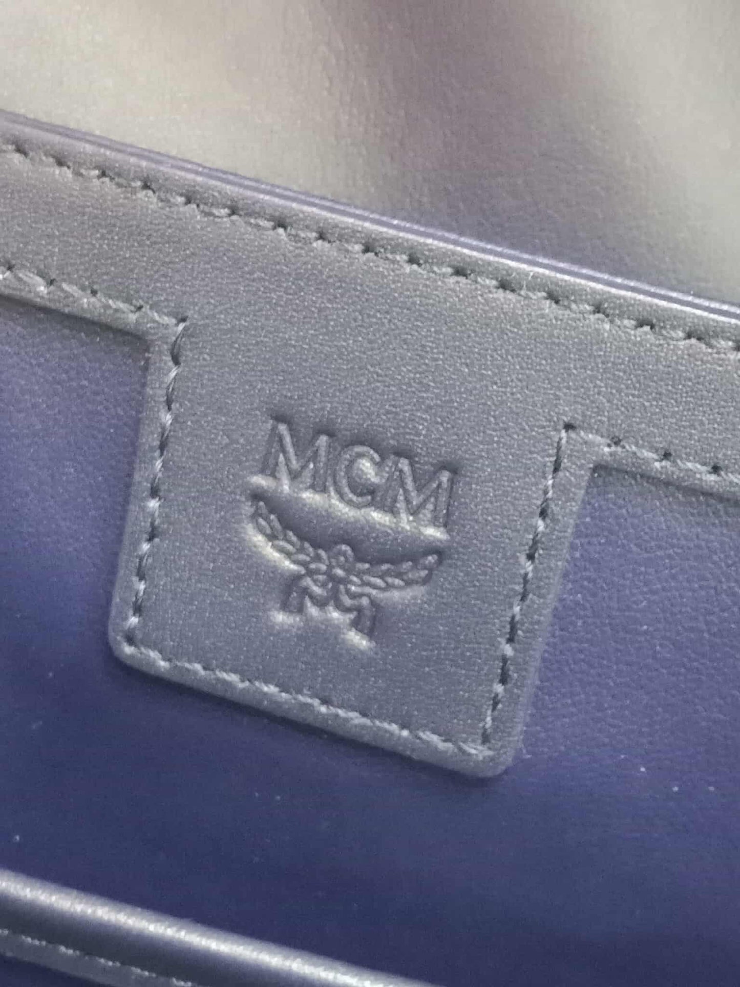 MCM Stark Side Studs Backpack Black and White