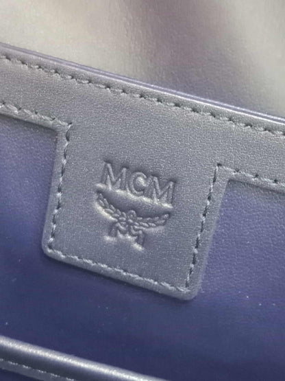 MCM Stark Side Studs Backpack Black and White