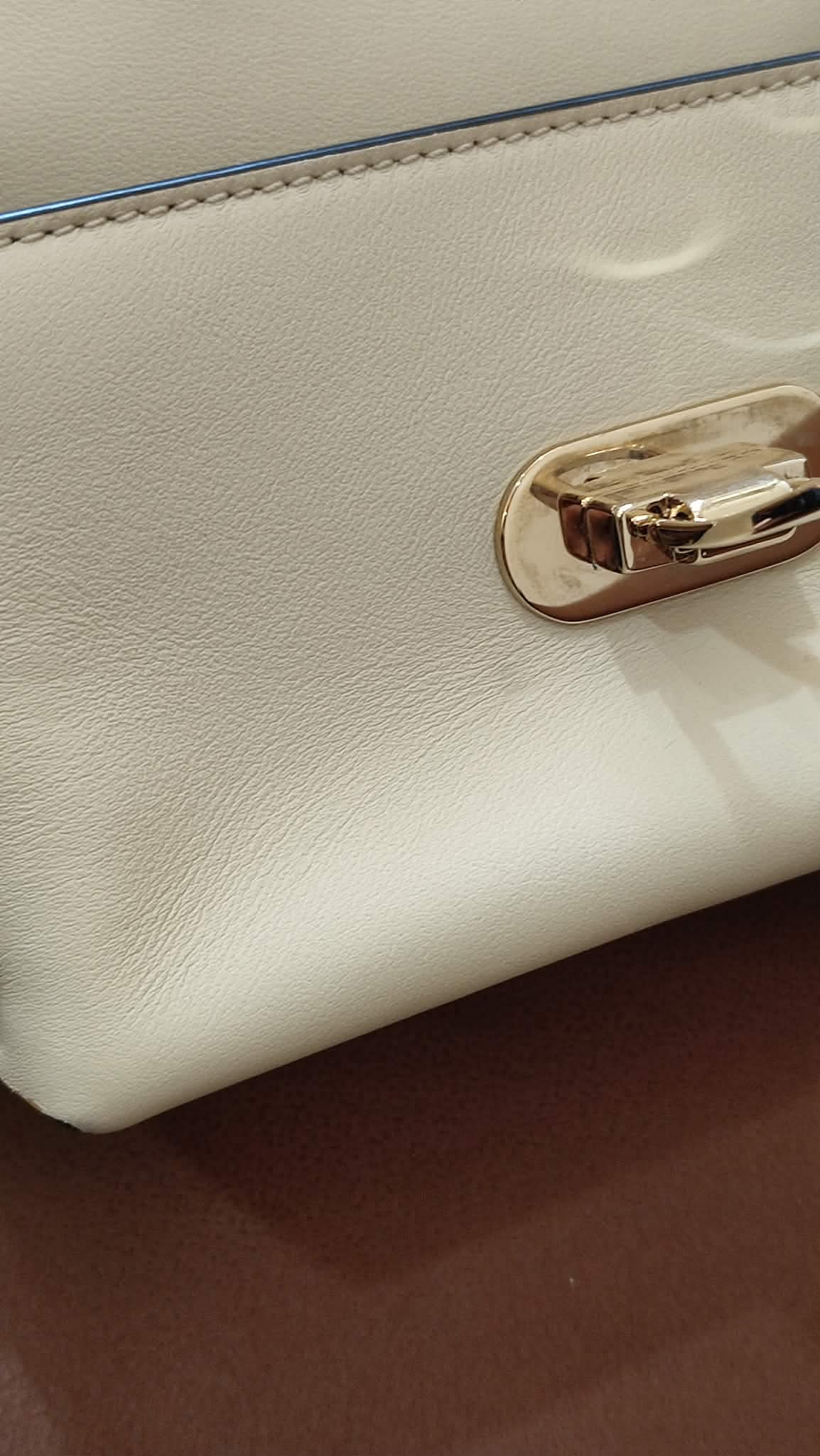 Valentino Garavani Rockstud Mini Ivory Crossbody Bag
