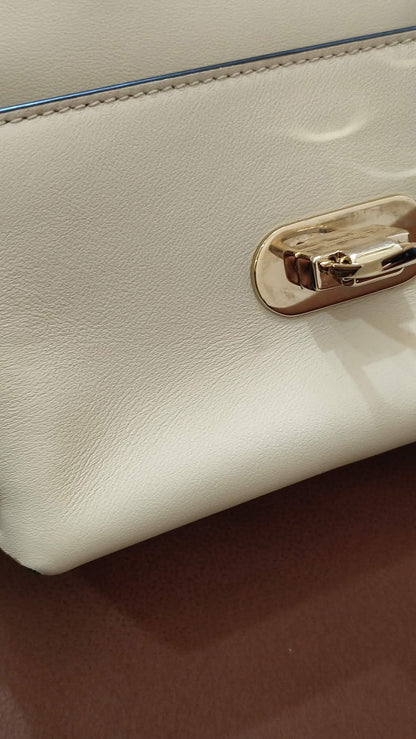 Valentino Garavani Rockstud Mini Ivory Crossbody Bag