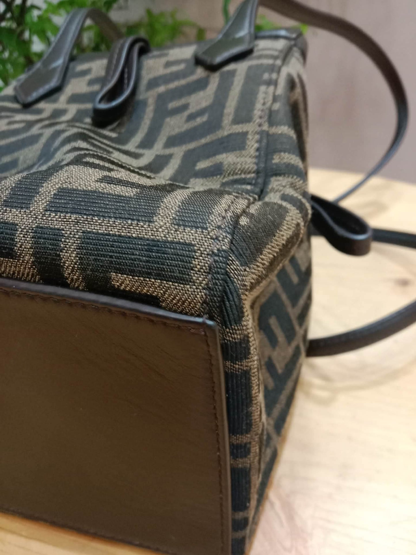 Fendi Origami Mini Bag Brown