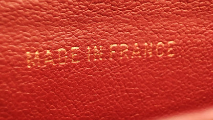 Chanel Vintage Envelope Wallet Red Lambskin Series 3