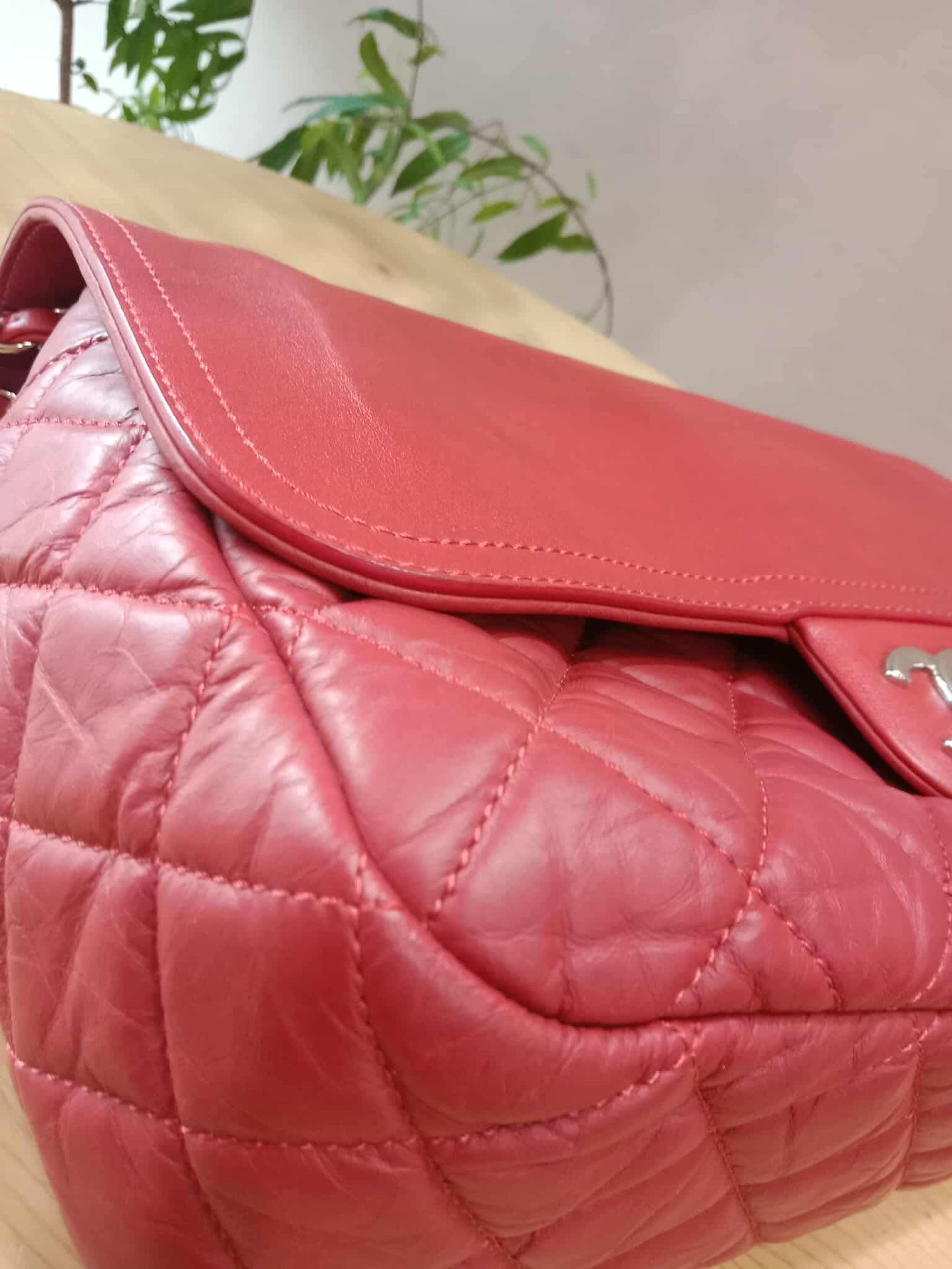 Chanel Mix Flap Messenger Bag Red Series 15