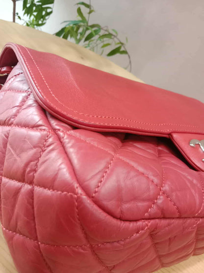 Chanel Mix Flap Messenger Bag Red Series 15