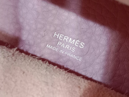 Hermes Picotin Lock 18 Rose Sakura Clemence Stamp Z 2021