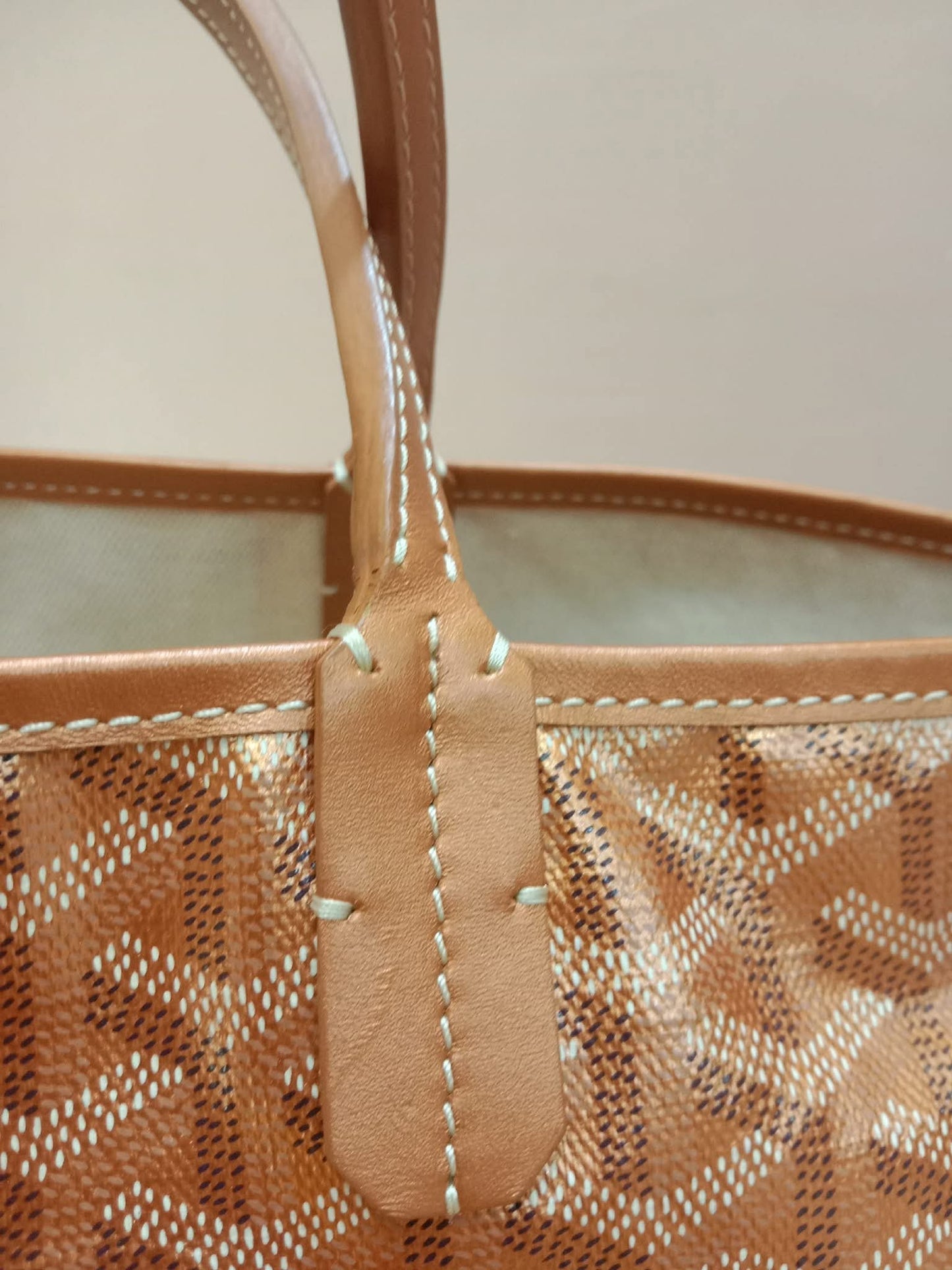 Goyard Saint Louis Limited Edition Rose Gold Tote Bag PM