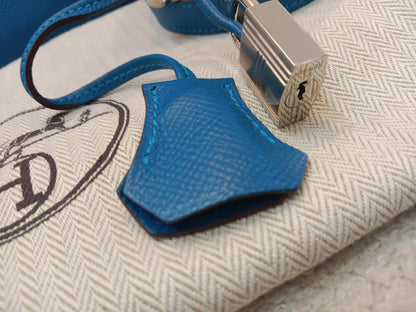 Hermes Kelly 28 Mykonos Sellier Epsom Stamp O Square 2011