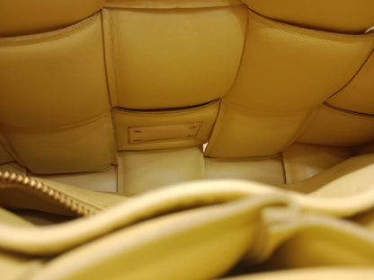 Bottega Veneta Chain Cassette Shoulder Bag Yellow