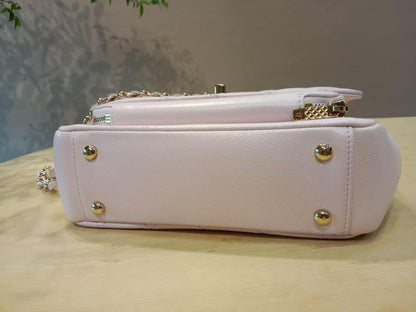 Chanel Business Affinity Light Pink Caviar Medium Microchipped