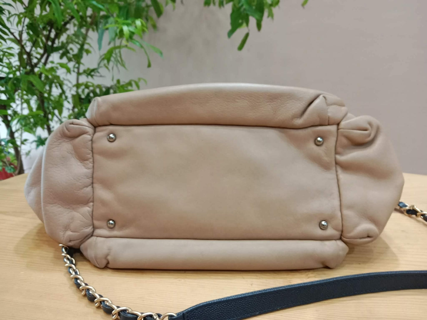 Chanel LAX Accordion Beige Lambskin Series 8