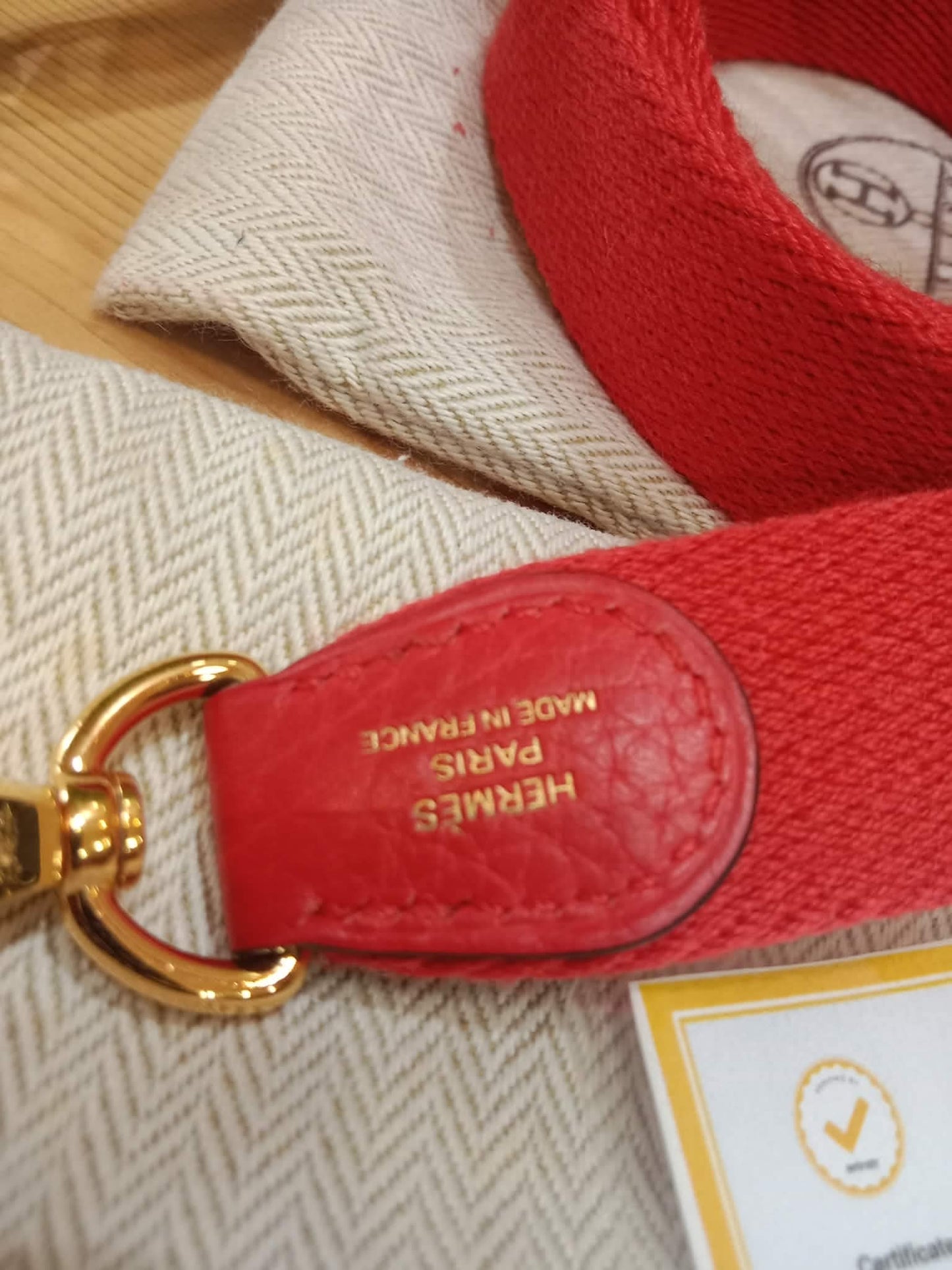 Hermes MIni Evelyne Orange Clemence Stamp Y 2020