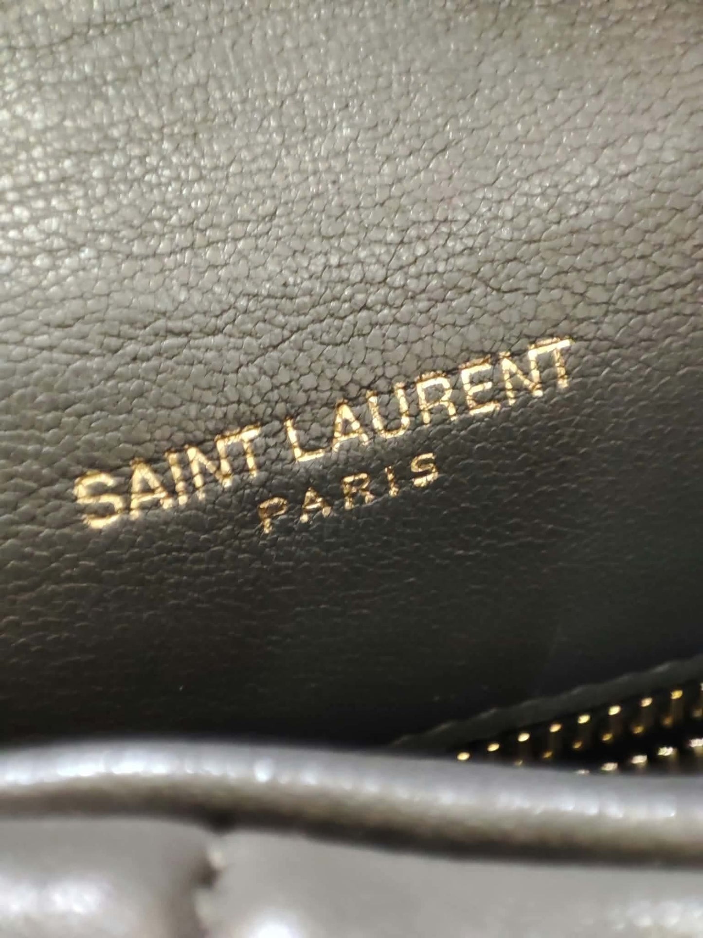 Saint Laurent Loulou Dark Gray Bag